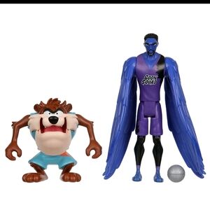 Space Jam Action Figure Set - Blue and Brown